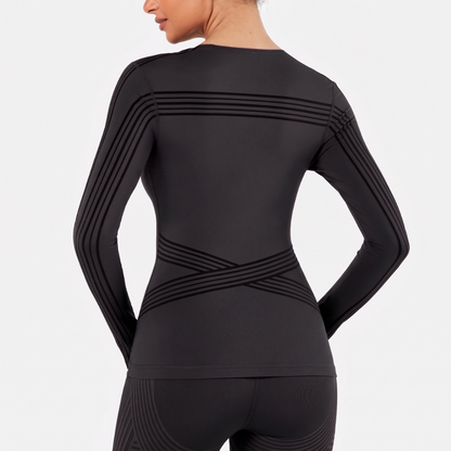 T-Shirt Correction Posture CelluLisse – Maintien Dorsal Extrême & Effet Gainant Femme